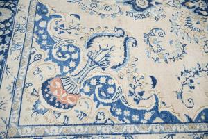 6'3x9'2 Hand Knotted Floral Classic Oriental Wool Rug