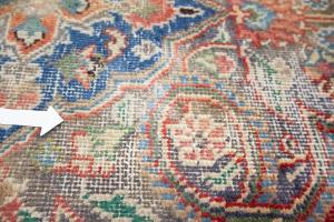 6'0x9'2 Hand Knotted Floral Classic Oriental Wool Rug