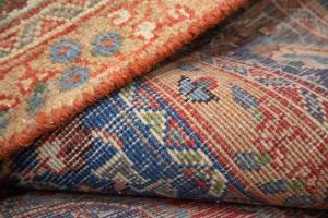 6'0x9'2 Hand Knotted Floral Classic Oriental Wool Rug