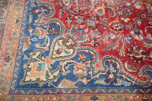 6'0x9'2 Hand Knotted Floral Classic Oriental Wool Rug