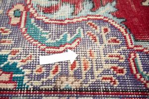 6'4x9'5 Hand Knotted Floral Classic Oriental Wool Rug