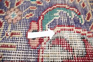 6'4x9'5 Hand Knotted Floral Classic Oriental Wool Rug