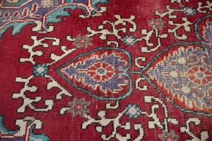 6'4x9'5 Hand Knotted Floral Classic Oriental Wool Rug