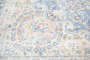 9'7x13'0 Hand Knotted Floral Classic Oriental Wool Rug