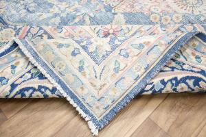 9'7x13'0 Hand Knotted Floral Classic Oriental Wool Rug