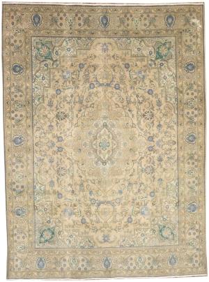 9'5x12'9 Hand Knotted Floral Classic Oriental Wool Rug