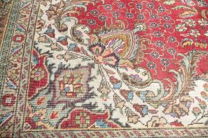 9'6x12'4 Hand Knotted Floral Classic Oriental Wool Rug