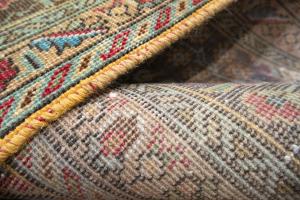 9'6x12'4 Hand Knotted Floral Classic Oriental Wool Rug