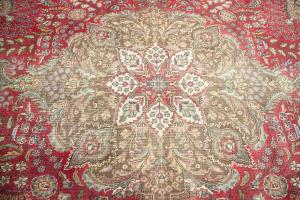 9'6x12'4 Hand Knotted Floral Classic Oriental Wool Rug