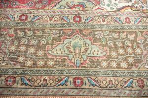 9'6x12'4 Hand Knotted Floral Classic Oriental Wool Rug