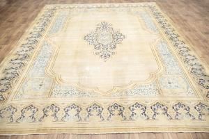 9'9x12'8 Hand Knotted Floral Classic Oriental Wool Rug