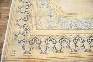 9'9x12'8 Hand Knotted Floral Classic Oriental Wool Rug