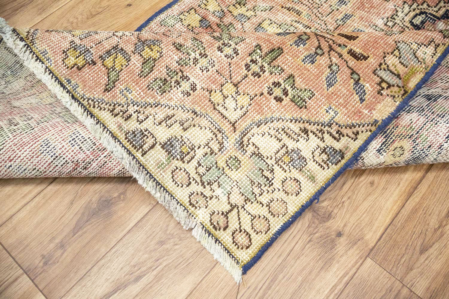 3'1x4'4 Hand Knotted Traditional Geometric Oriental Wool Rug - Image 15