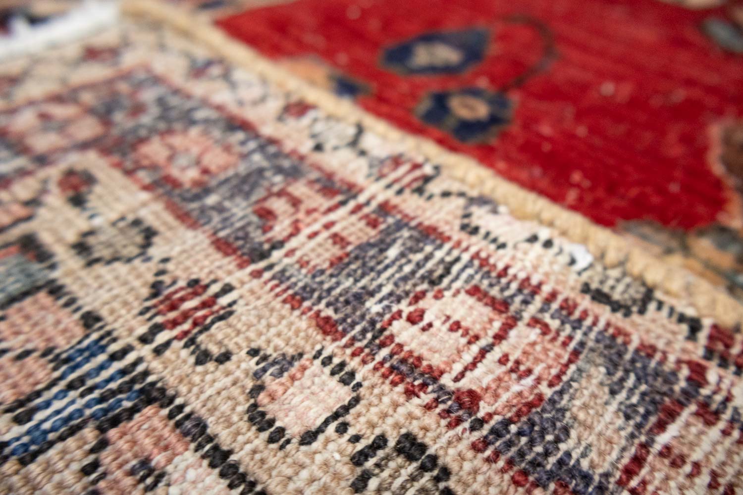 2'1x4'4 Hand Knotted Tribal Floral Oriental Wool Rug - Image 16