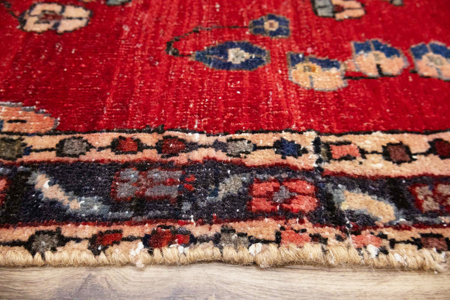 2'1x4'4 Hand Knotted Tribal Floral Oriental Wool Rug - Image 7