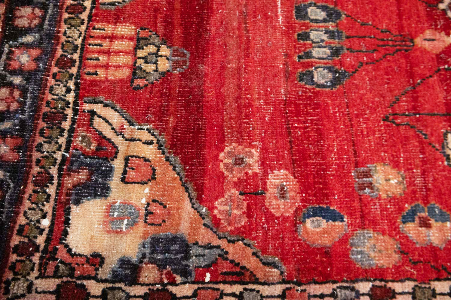 2'1x4'4 Hand Knotted Tribal Floral Oriental Wool Rug - Image 11