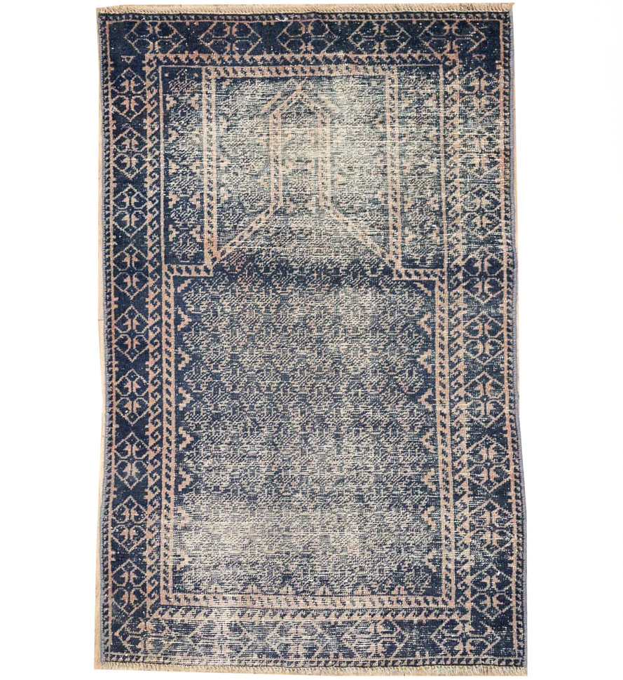 3'0x4'8 Hand Knotted Tribal Floral Oriental Wool Rug