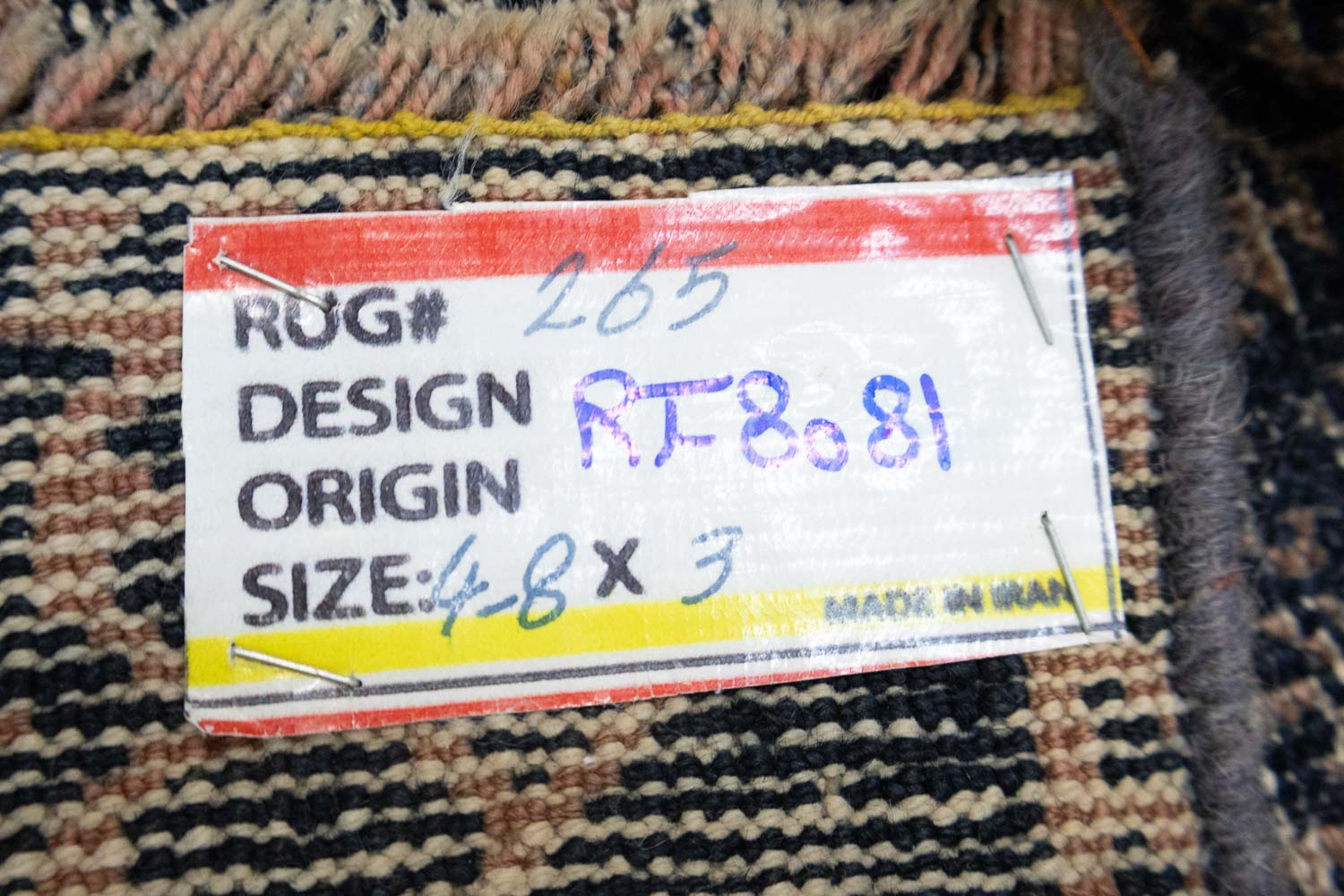 3'0x4'8 Hand Knotted Tribal Floral Oriental Wool Rug - Image 14