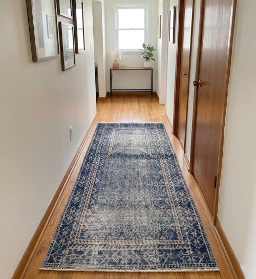 3'0x4'8 Hand Knotted Tribal Floral Oriental Wool Rug