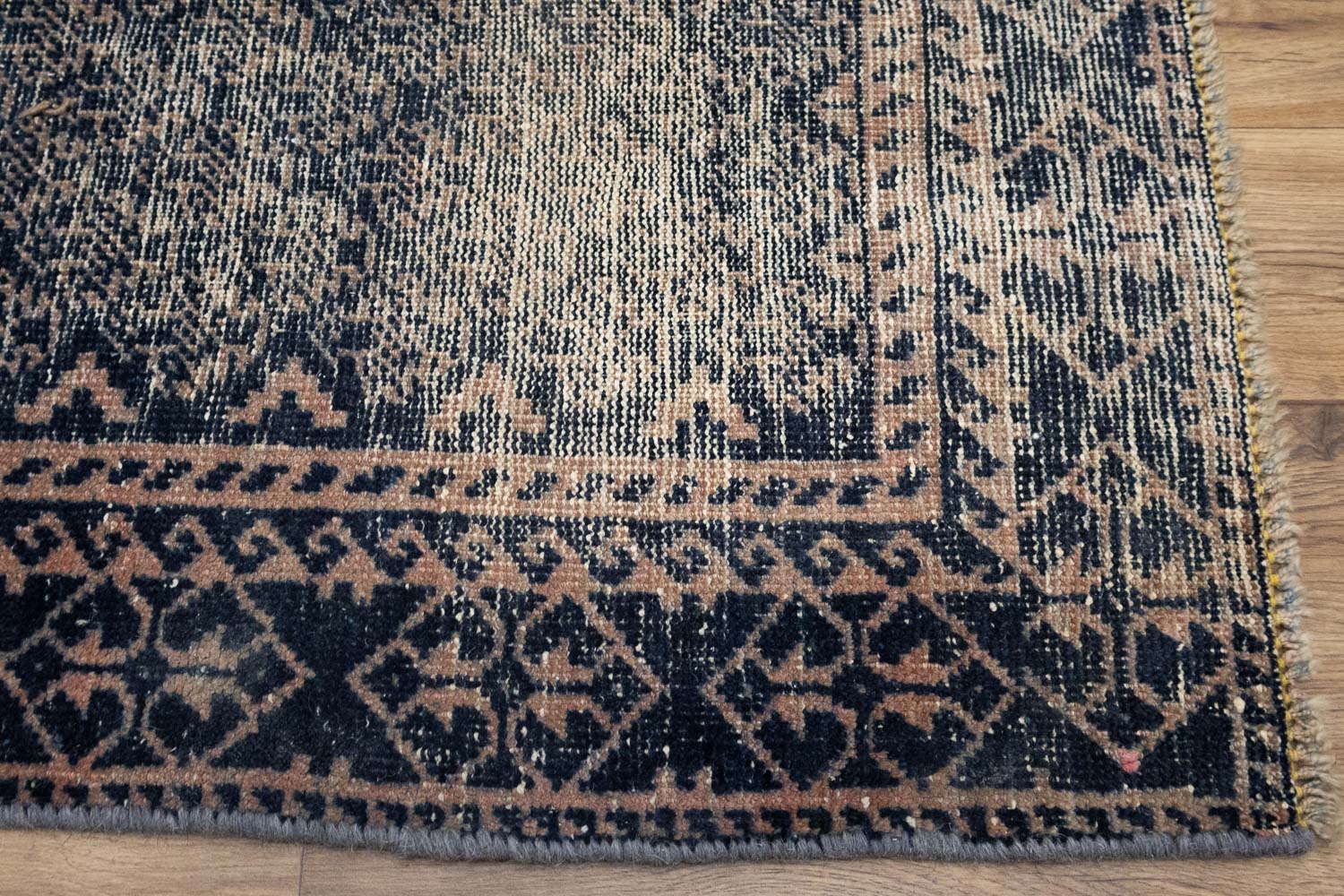 3'0x4'8 Hand Knotted Tribal Floral Oriental Wool Rug - Image 9