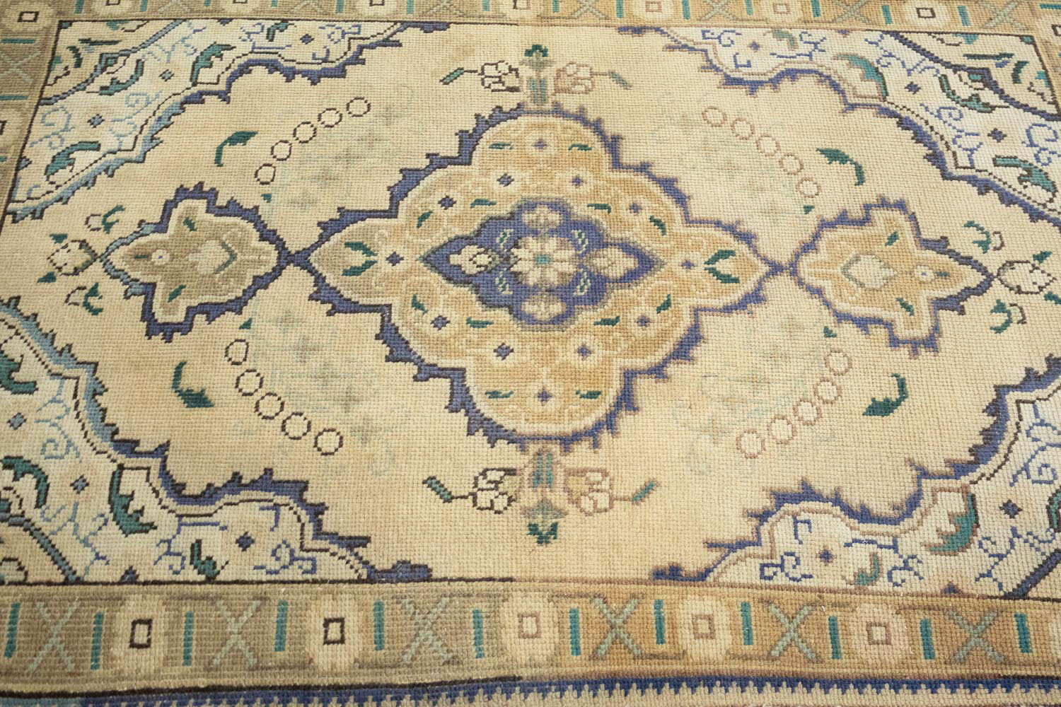3'1x4'9 Hand Knotted Tribal Floral Oriental Wool Rug - Image 6