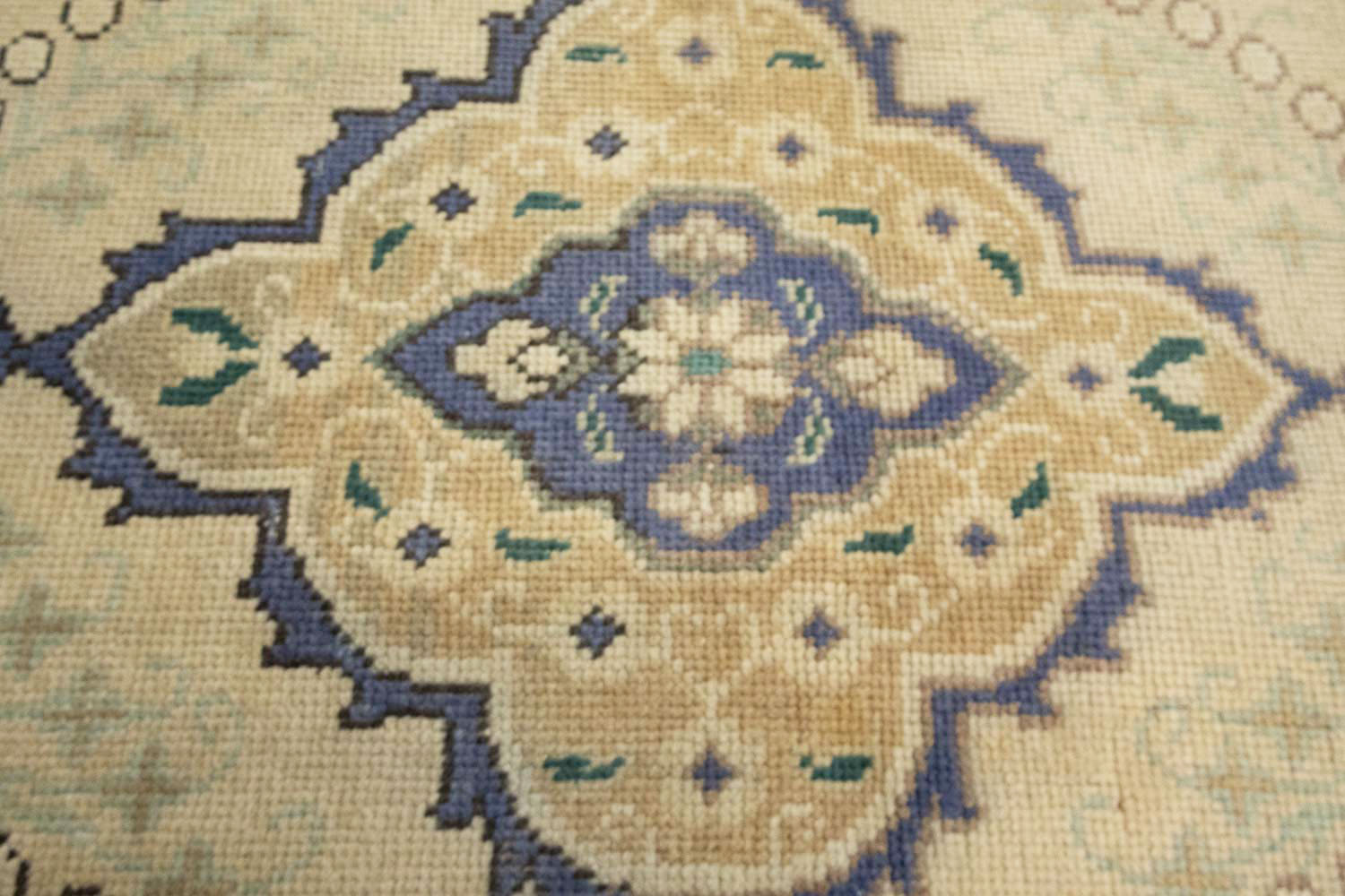 3'1x4'9 Hand Knotted Tribal Floral Oriental Wool Rug - Image 7