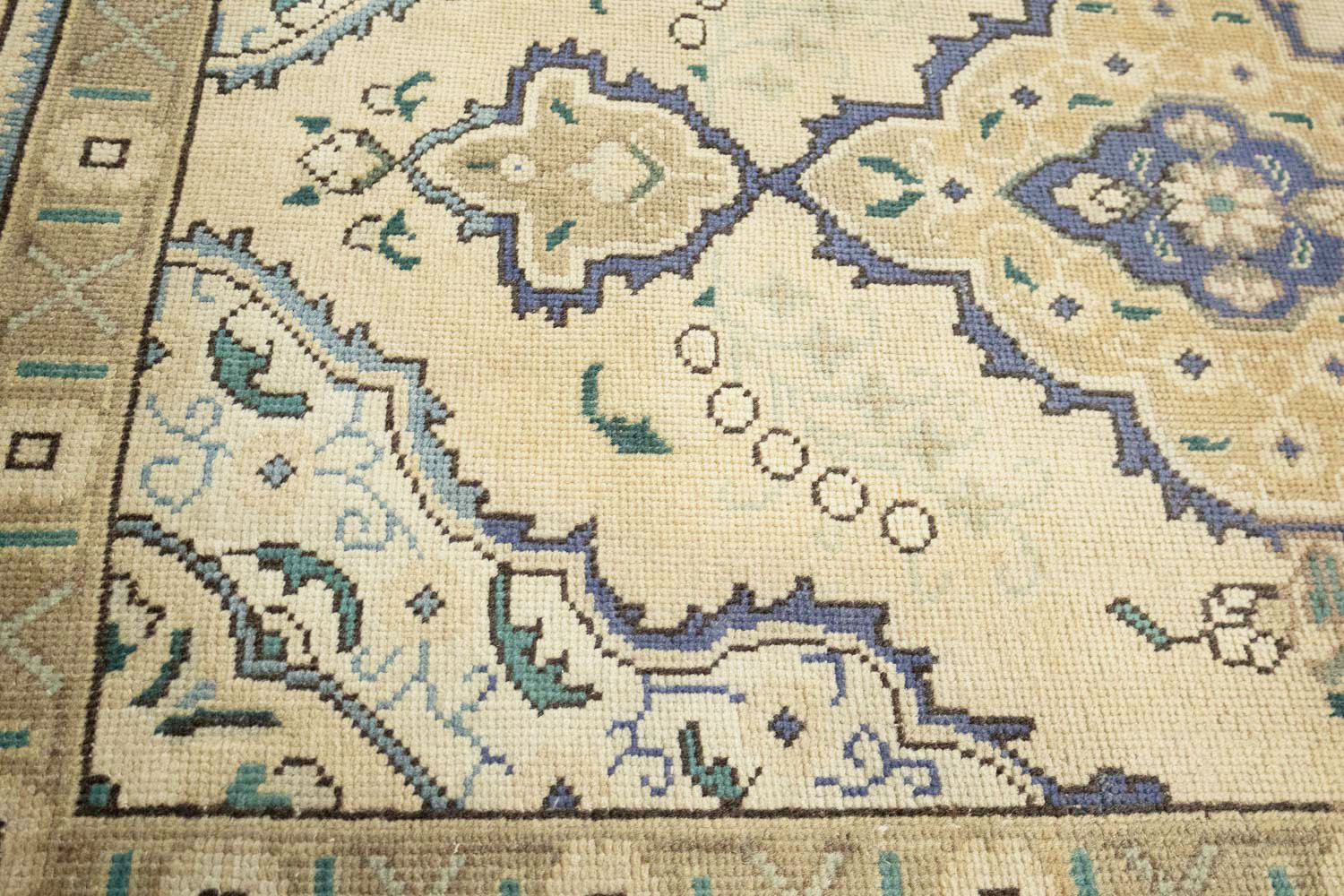 3'1x4'9 Hand Knotted Tribal Floral Oriental Wool Rug - Image 9