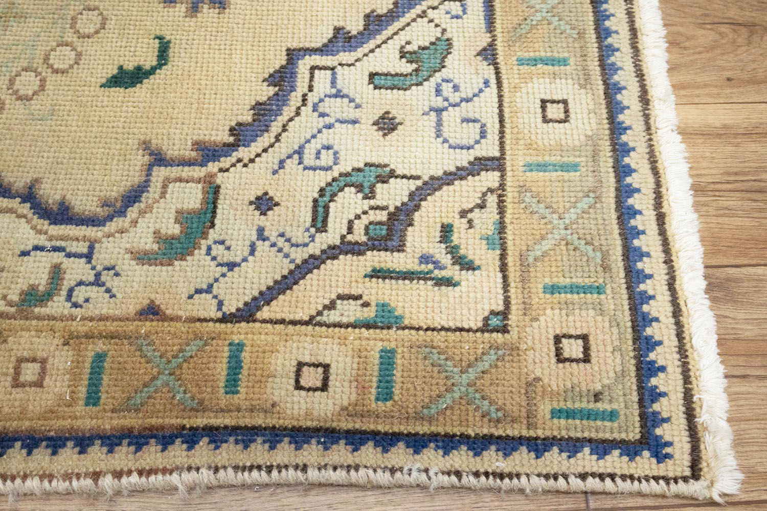 3'1x4'9 Hand Knotted Tribal Floral Oriental Wool Rug - Image 10