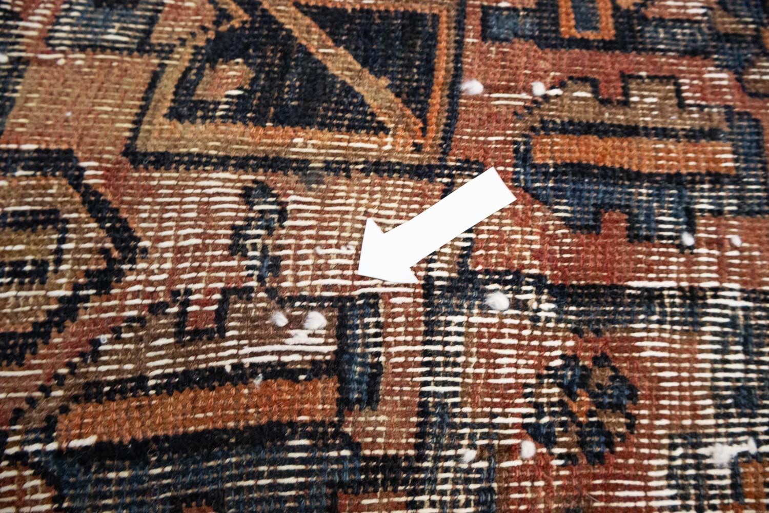 3'2x7'8 Hand Knotted Tribal Floral Oriental Wool Runner Rug - Image 12