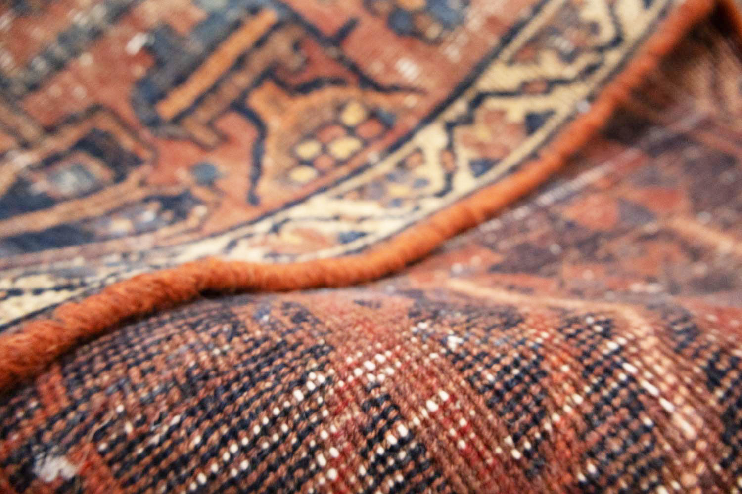 3'2x7'8 Hand Knotted Tribal Floral Oriental Wool Runner Rug - Image 17