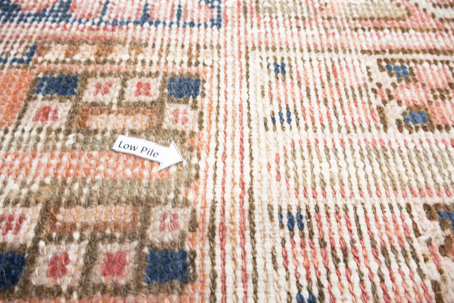 6'8x9'2 Hand Knotted Tribal Pictorial Oriental Wool Runner Rug - Image 14