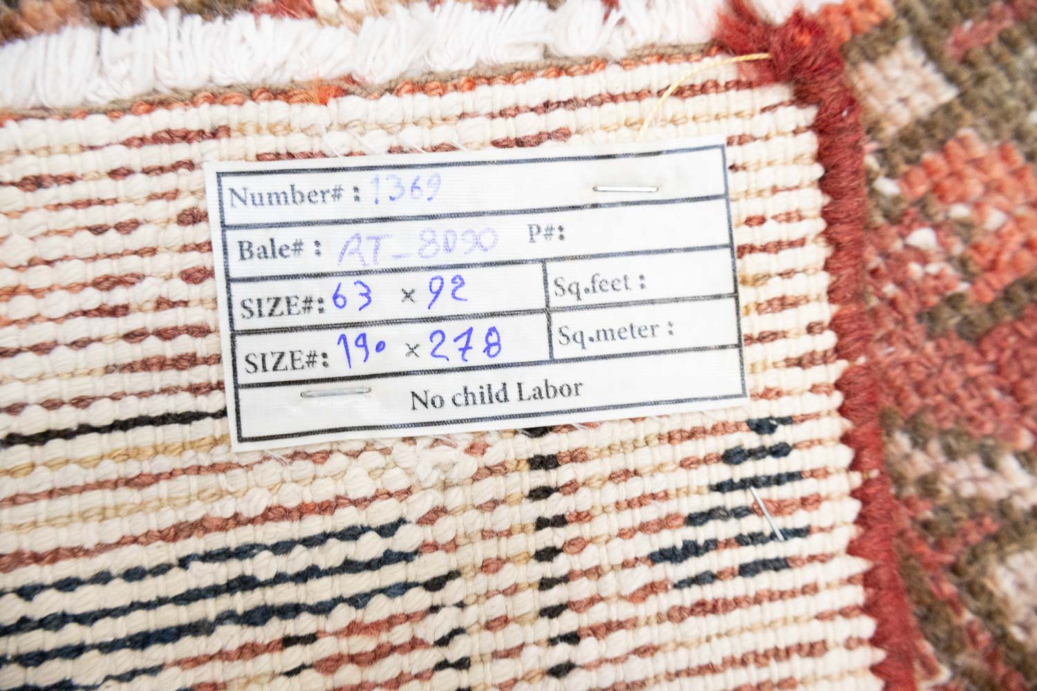 6'8x9'2 Hand Knotted Tribal Pictorial Oriental Wool Runner Rug - Image 21