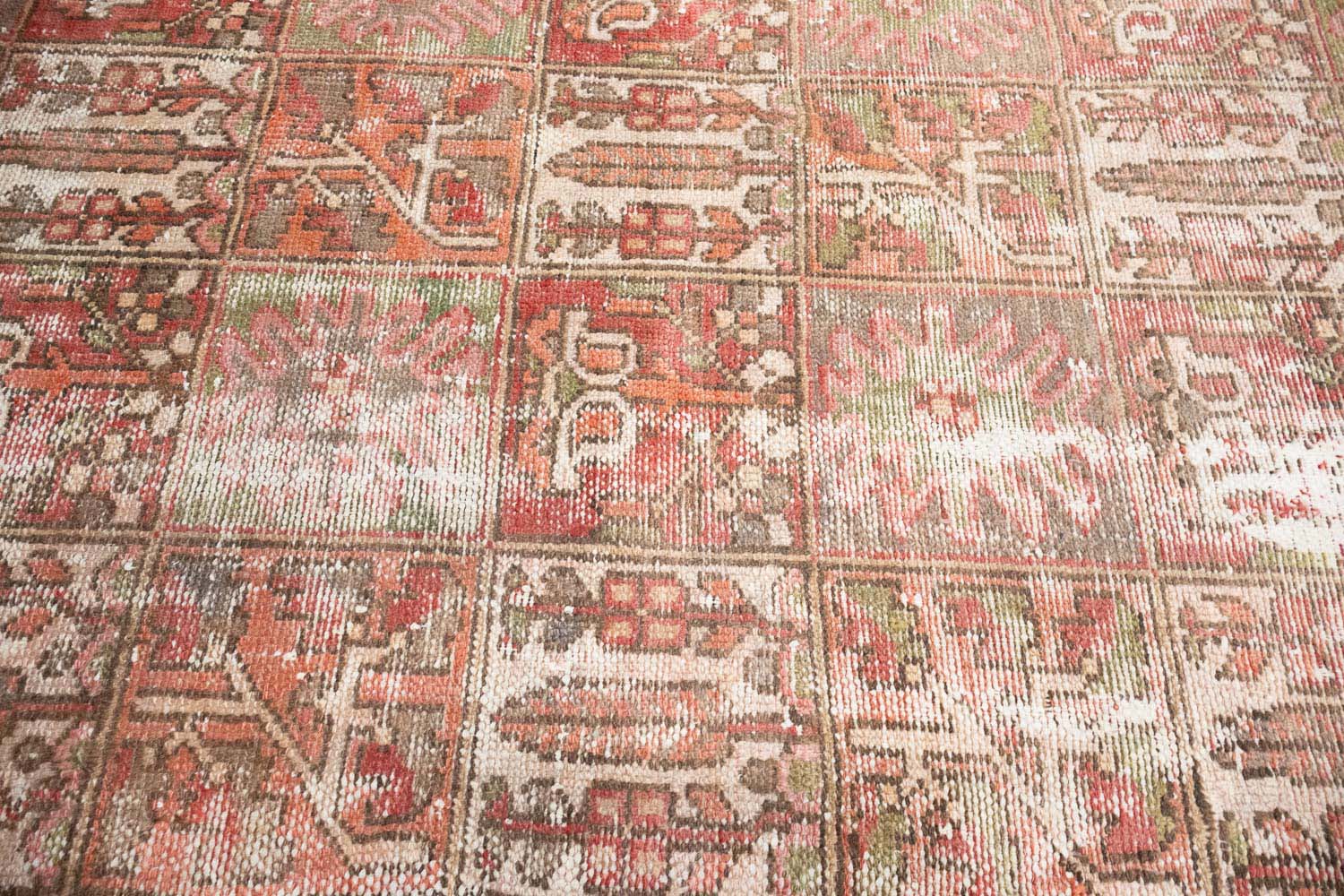 6'6x8'11 Hand Knotted Tribal Floral Oriental Wool Rug - Image 6