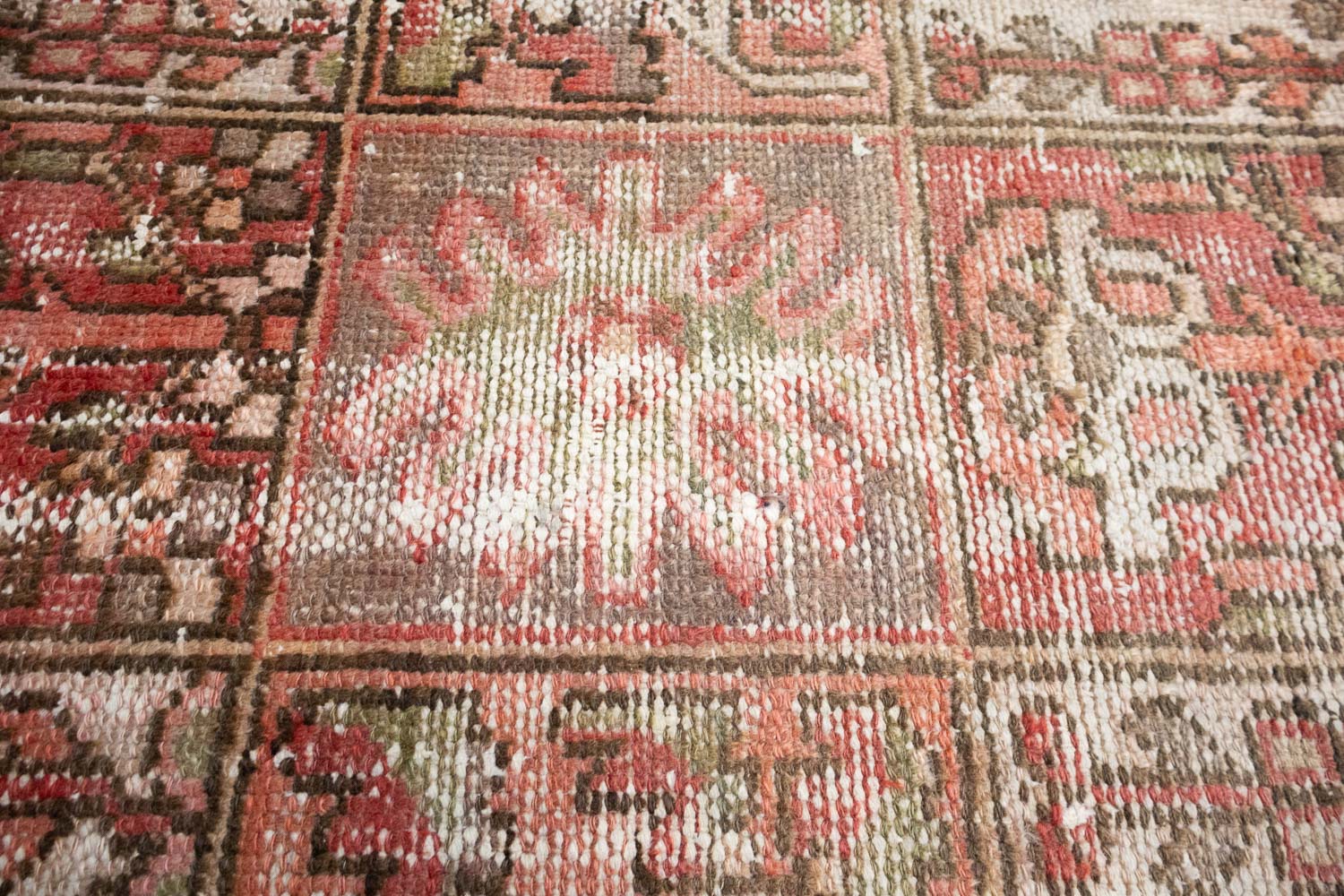 6'6x8'11 Hand Knotted Tribal Floral Oriental Wool Rug - Image 7