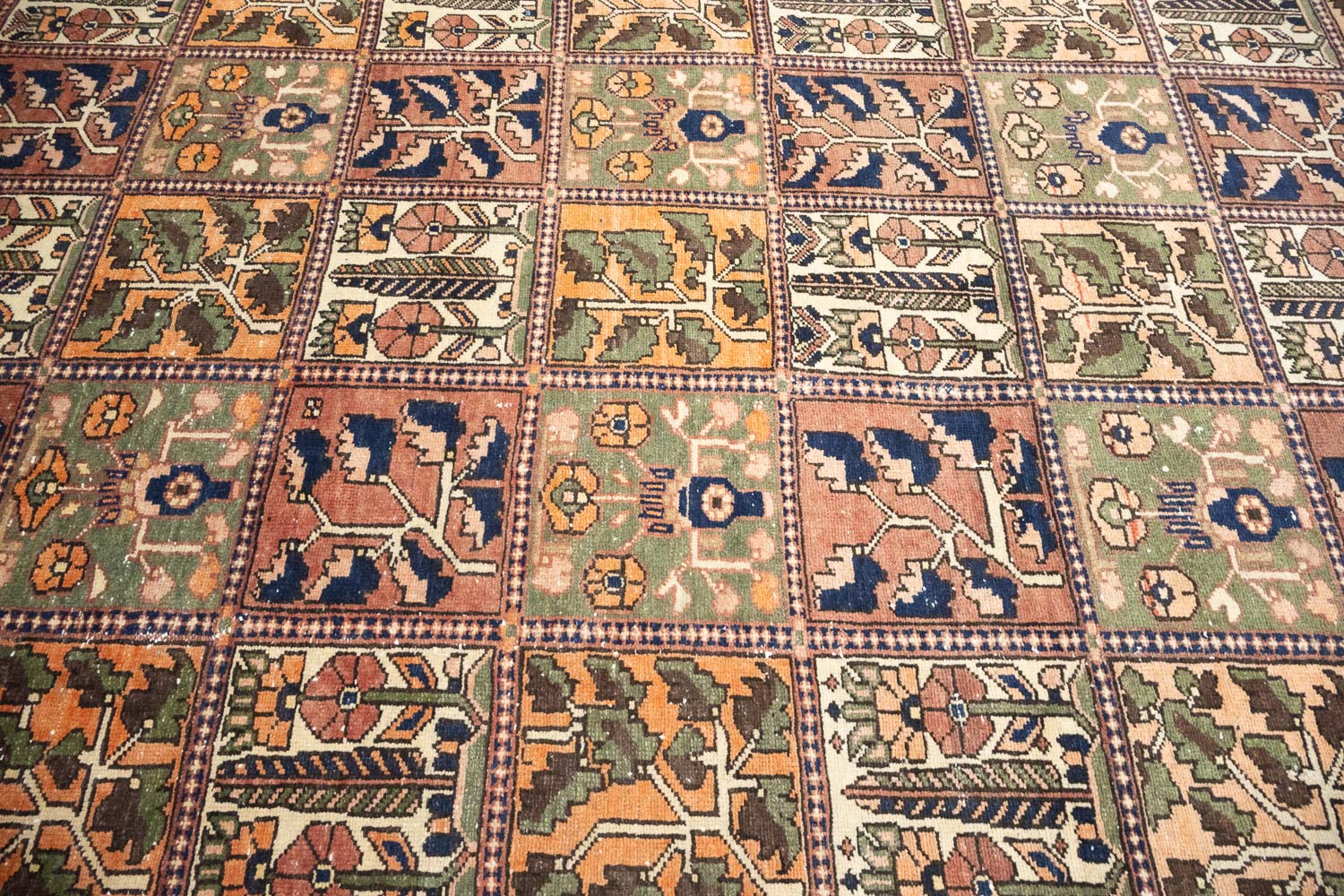 6'6x9'4 Hand Knotted Tribal Pictorial Oriental Wool Rug - Image 6