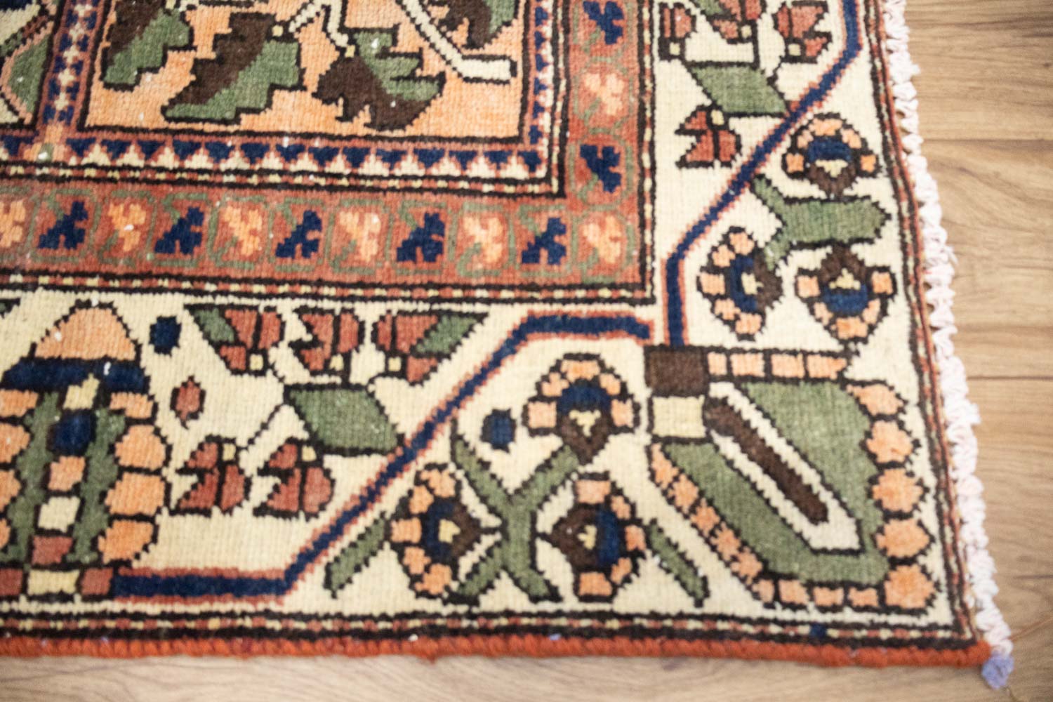 6'6x9'4 Hand Knotted Tribal Pictorial Oriental Wool Rug - Image 11