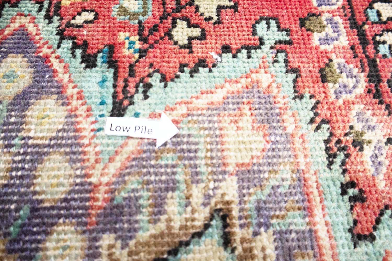 6'11x9'9 Hand Knotted Floral Classic Oriental Wool Rug - Image 16