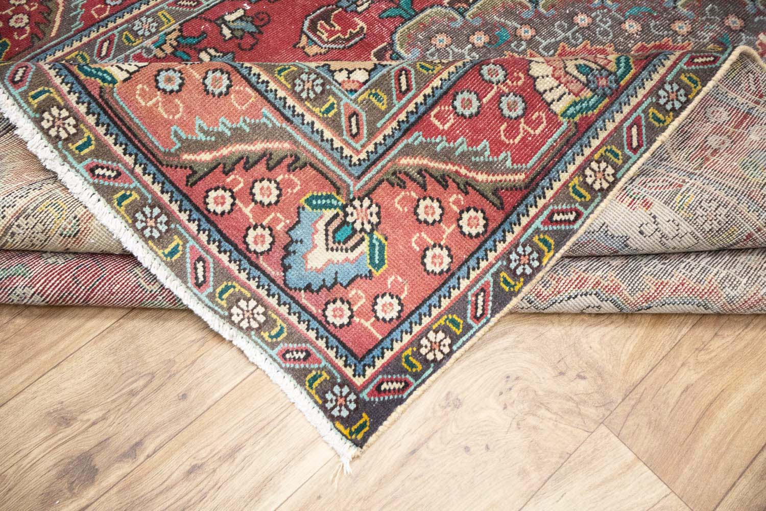 6'2x9'6 Hand Knotted Tribal Pictorial Oriental Wool Rug - Image 20