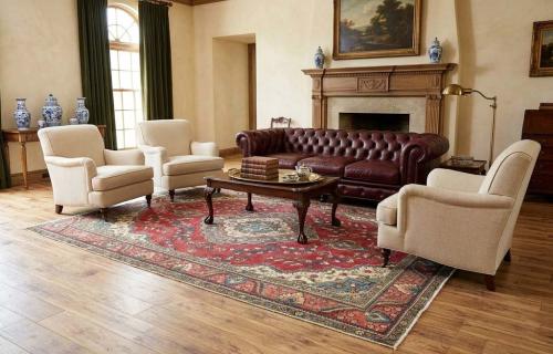 6'2x9'6 Hand Knotted Tribal Pictorial Oriental Wool Rug