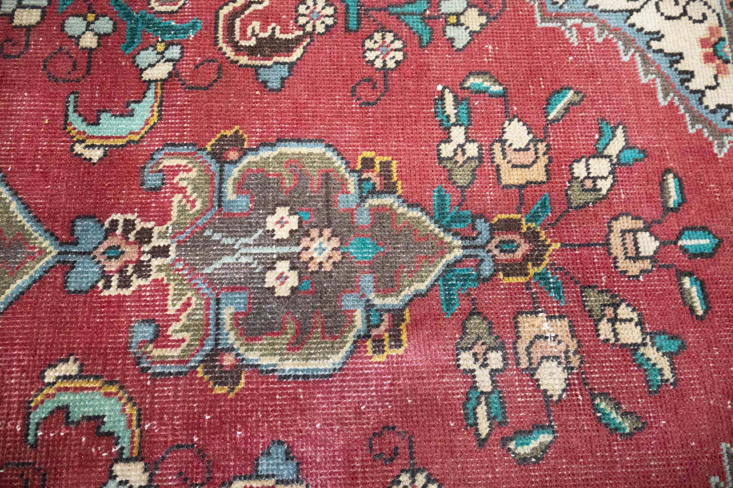 6'2x9'6 Hand Knotted Tribal Pictorial Oriental Wool Rug - Image 8