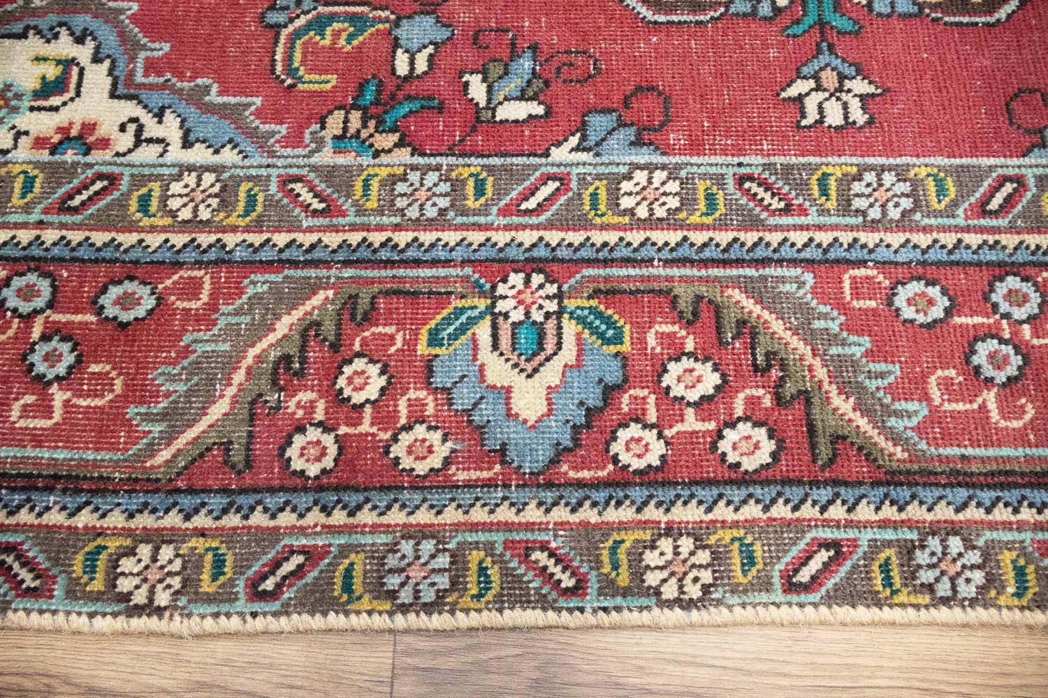 6'2x9'6 Hand Knotted Tribal Pictorial Oriental Wool Rug - Image 11