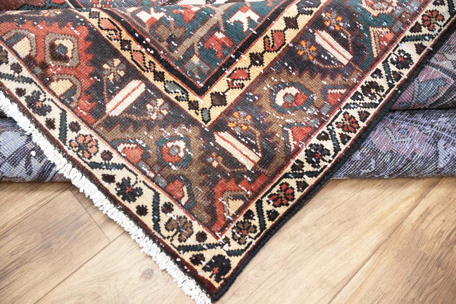 6'8x10'0 Hand Knotted Tribal Pictorial Oriental Wool Rug - Image 19