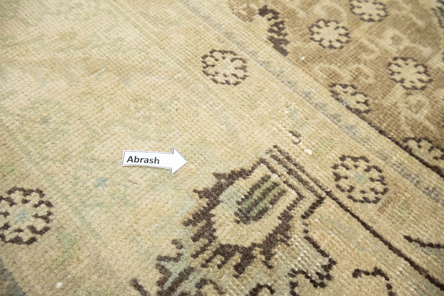 6'3x9'10 Hand Knotted Floral Traditional Oriental Wool Rug - Image 15
