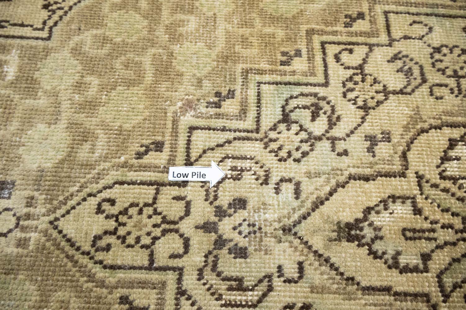 6'3x9'10 Hand Knotted Floral Traditional Oriental Wool Rug - Image 16