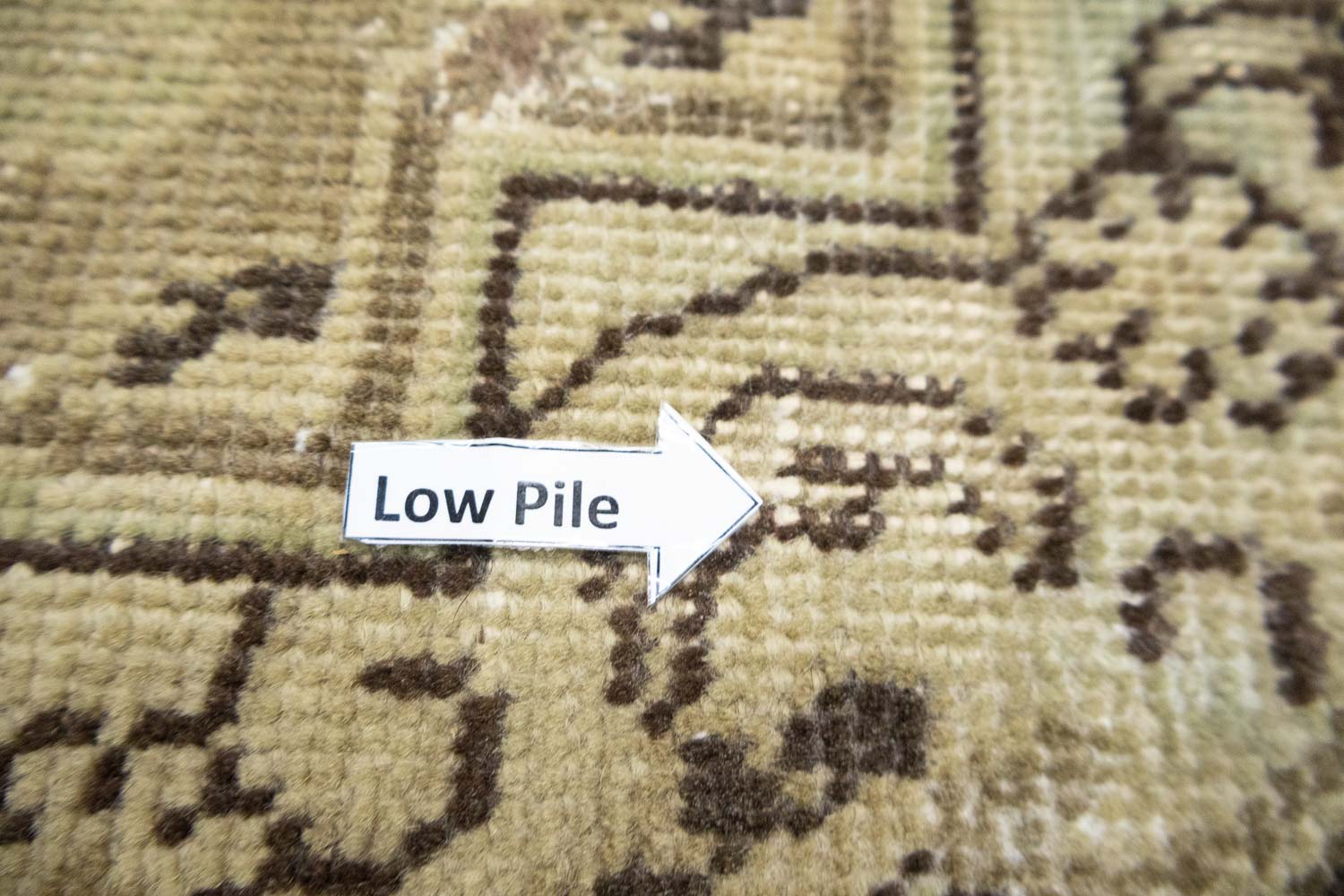 6'3x9'10 Hand Knotted Floral Traditional Oriental Wool Rug - Image 17