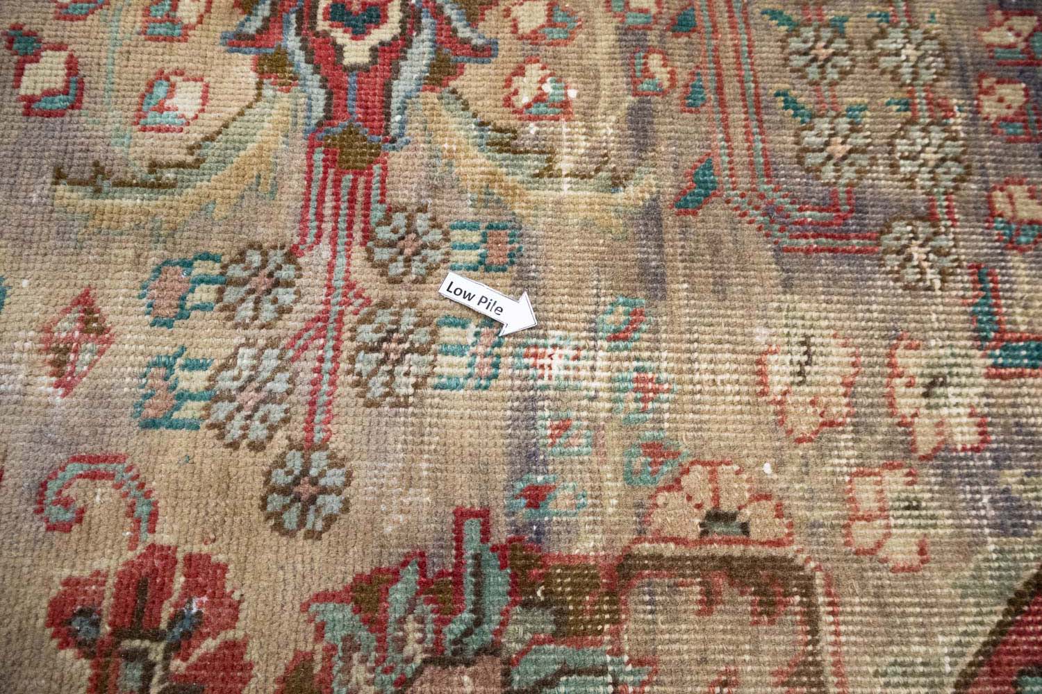 6'6x9'9 Hand Knotted Floral Classic Oriental Wool Rug - Image 16
