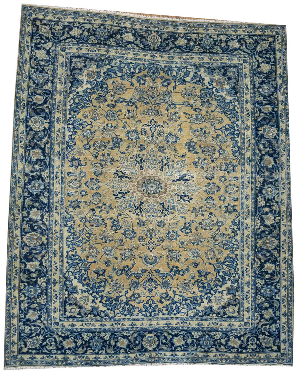 8'2x10'5 Hand Knotted Floral Classic Oriental Wool Rug