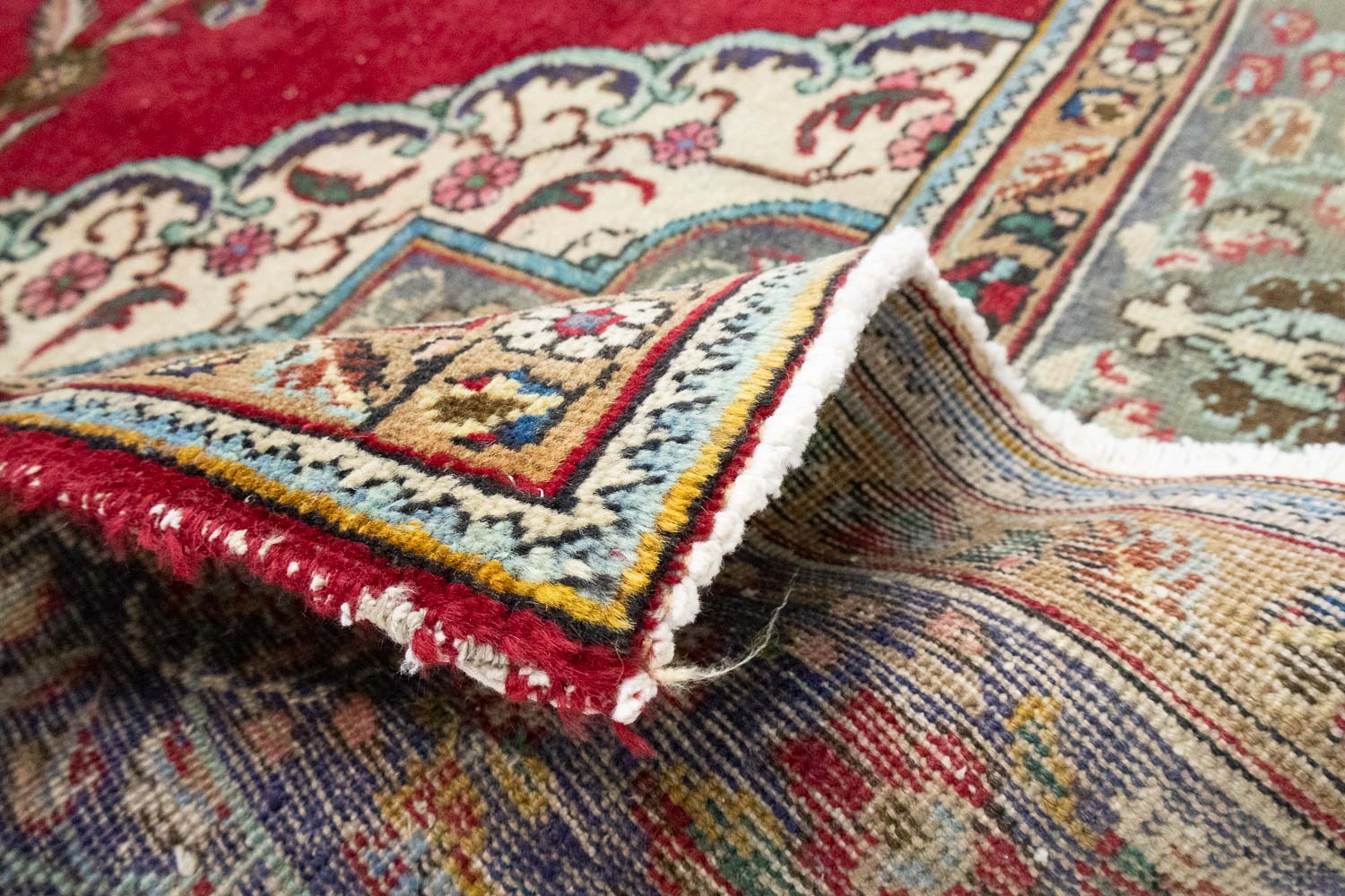 8'5x11'0 Hand Knotted Floral Traditional Wool Oriental Area Rug - Image 19