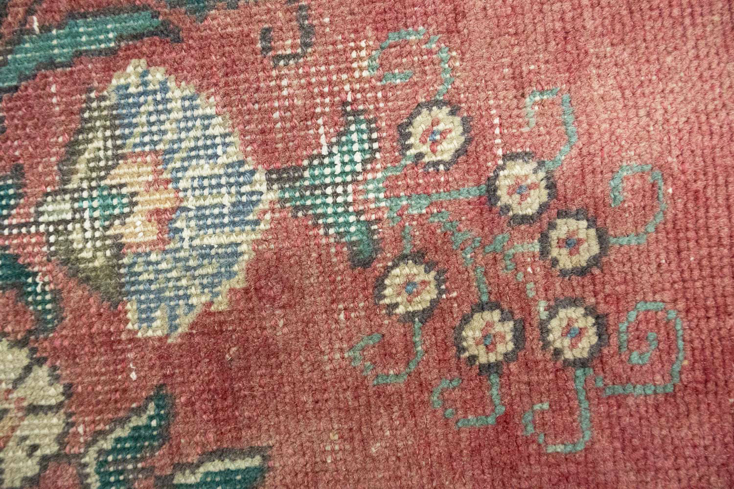 9'9x13'0 Hand Knotted Floral Traditional Wool Oriental Rug - Image 12