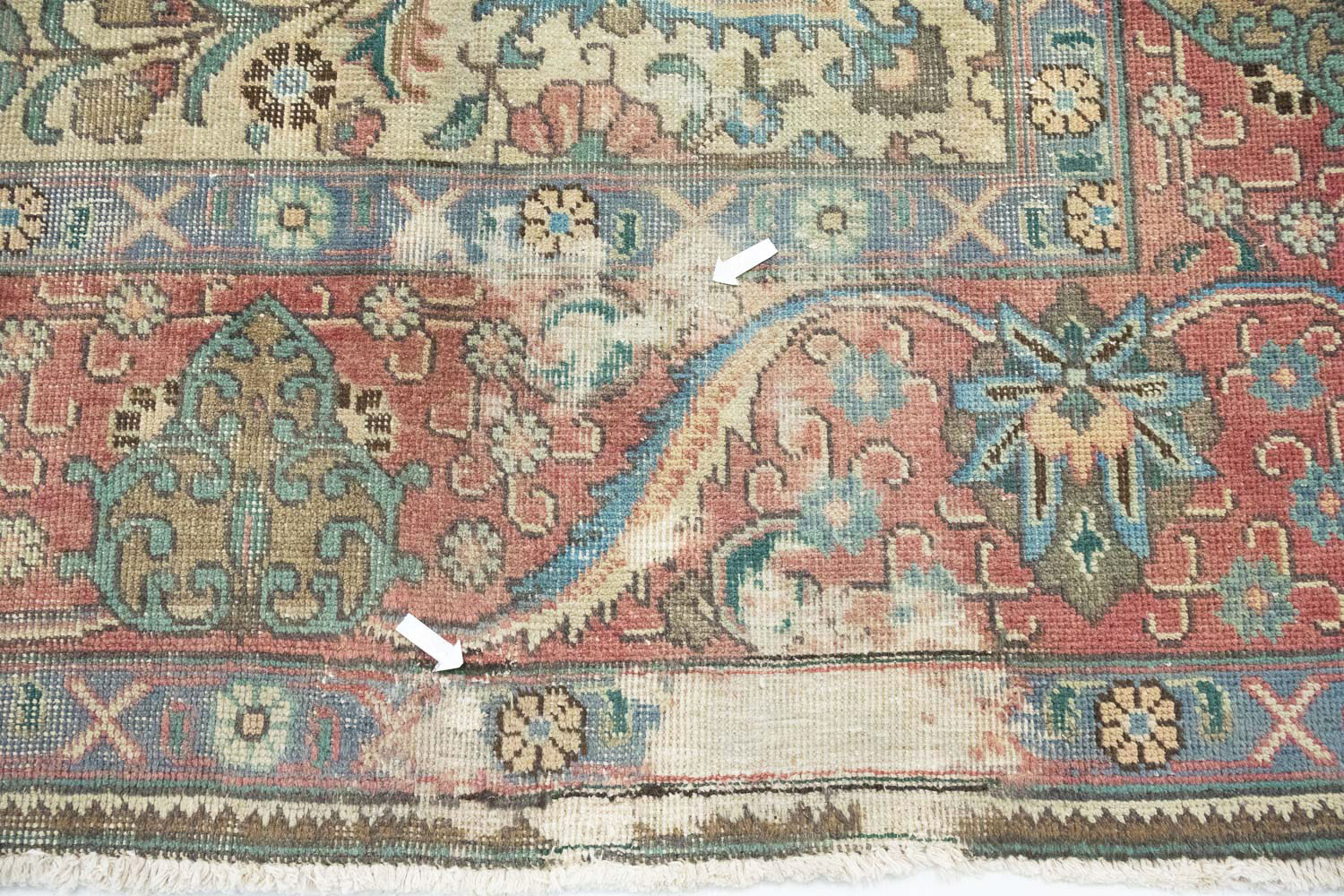 9'9x13'0 Hand Knotted Floral Traditional Wool Oriental Rug - Image 13